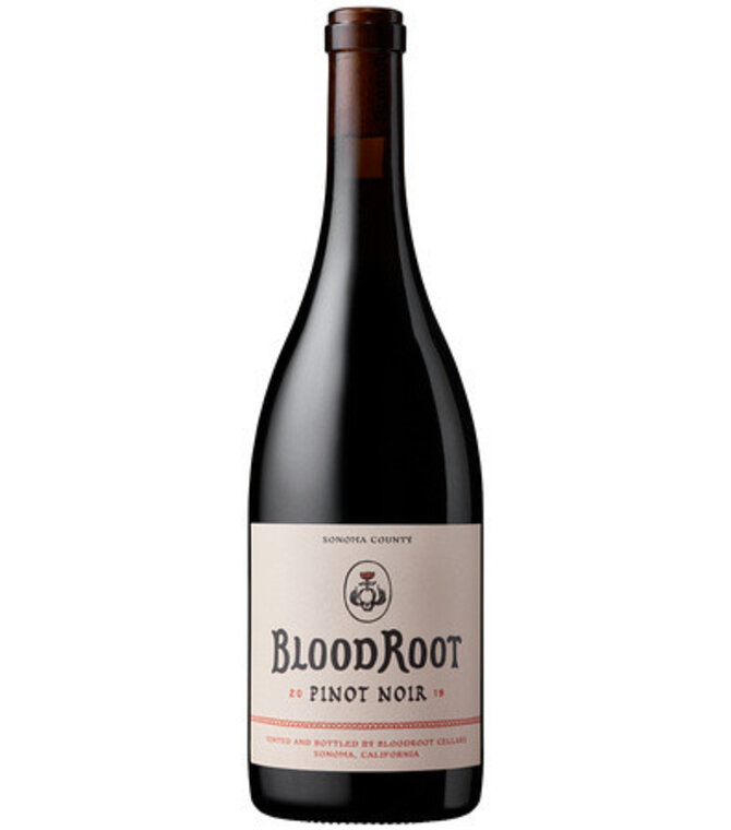 BloodRoot Pinot Noir 'Coastal California' 2021 750ml