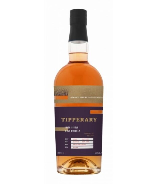 Tipperary Boutique Irish Whiskey Single Malt 'Homegrown Barley' 750ml