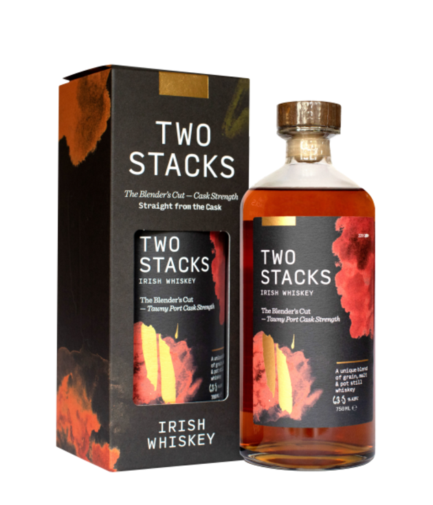 Two Stacks Irish Whiskey Cask Strength Tawny Port Finish 750ml