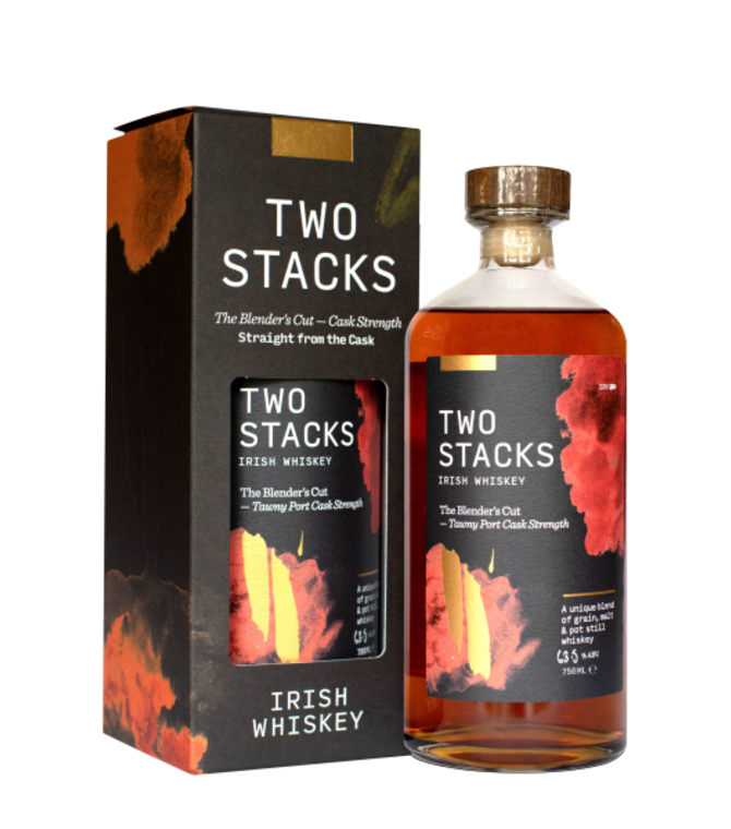 Two Stacks Irish Whiskey Cask Strength Tawny Port Finish 750ml