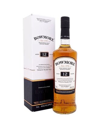 Bowmore 12 year old Scotch 750ml