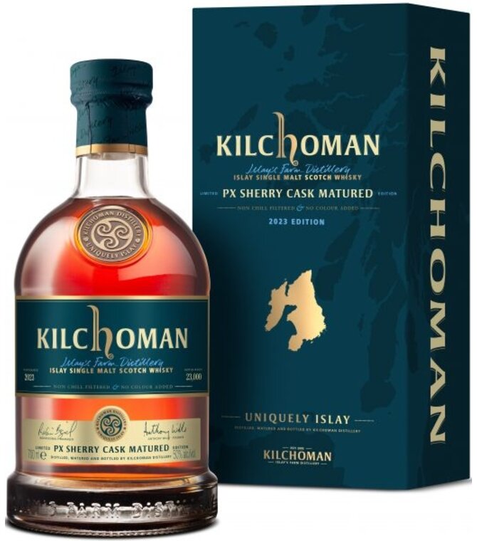 Kilchoman Single Malt Islay  Whisky 'PX Sherry Cask' 750ml