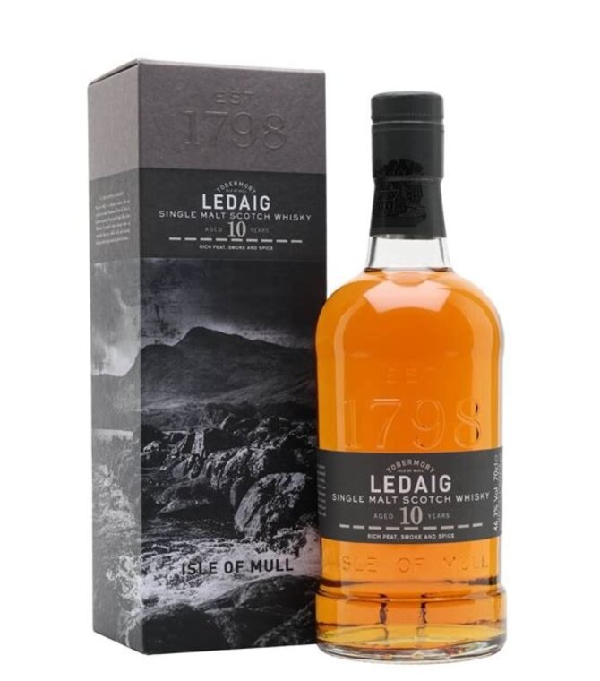 Ledaig Scotch 10 Year Old 750ml