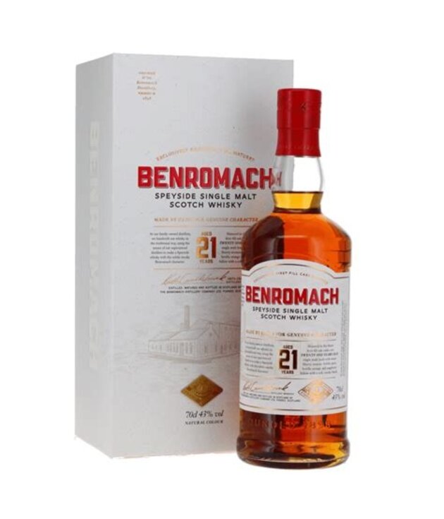Benromach Scotch Whisky 21 Year 750ml