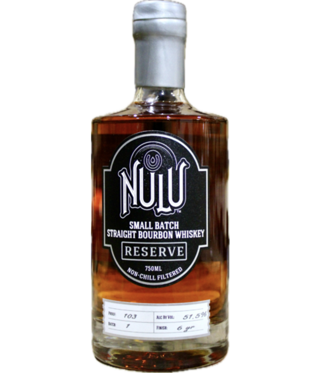 NULU Straight Bourbon Reseve 750ml