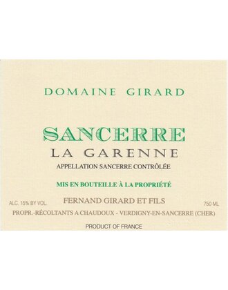 Girard Sancerre 'La Garenne' 2024 750ml