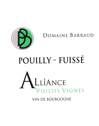 Barraud Pouilly Fuisse 'Alliance' VV 2022 750ml