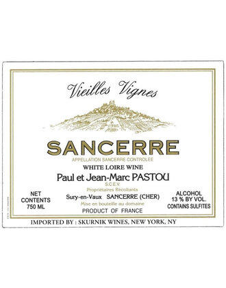 Paul et Jean-Marc Pastou Sancerre V.V. 2024 750ml