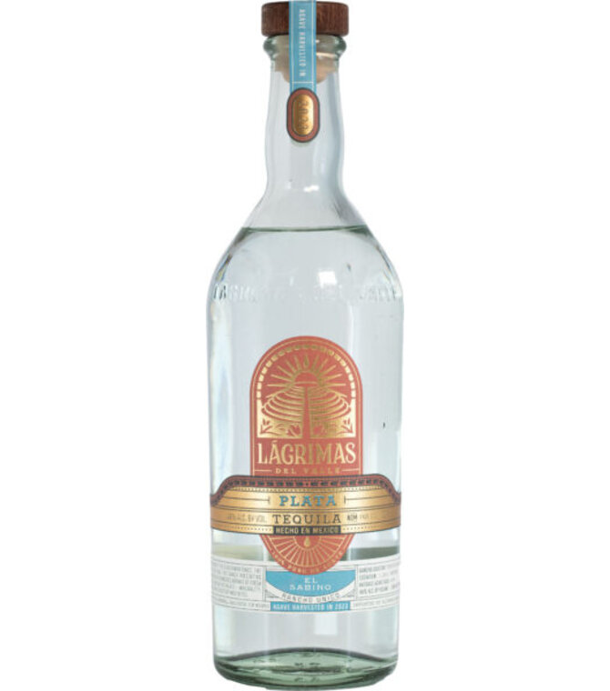 Lagrimas del Valle Tequila Plata 'El Sabino' 750ml