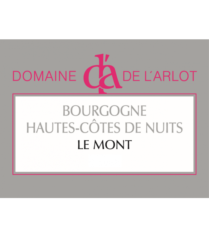 Dom. de L'Arlot Bourgogne Hautes Cotes de Nuits 'Le Mont' 2022 750ml