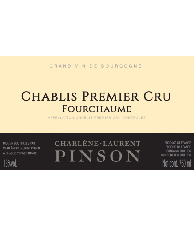 Pinson Chablis 1er Cru Fourchaume 2023 750ml
