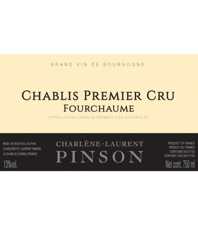 Pinson Chablis 1er Cru Fourchaume 2023 750ml