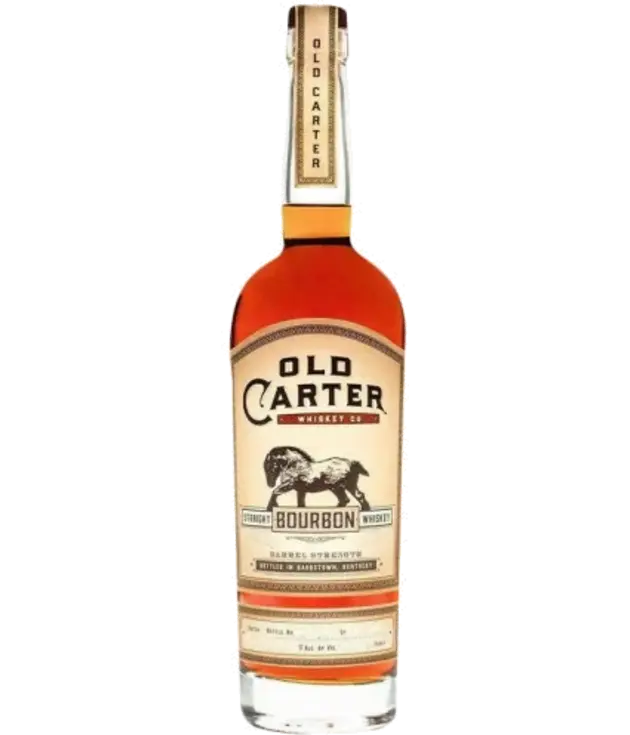 Old Carter Small Batch Bourbon 123.6 Proof Batch # NY/NJ 4  750ml