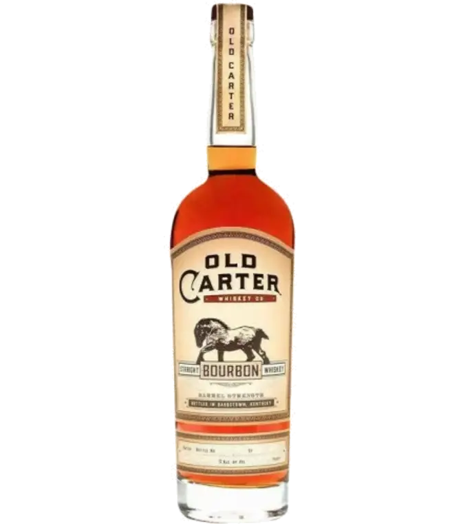 Old Carter Small Batch Bourbon 123.6 Proof Batch # NY/NJ 4  750ml