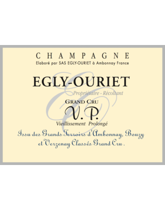 Egly Ouriet Champagne 'VP' Grand Cru NV 1.5L