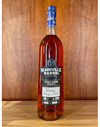 Nashville Barrel Co. Single Barrel Straight Whiskey 8 Year # 1462 750ml