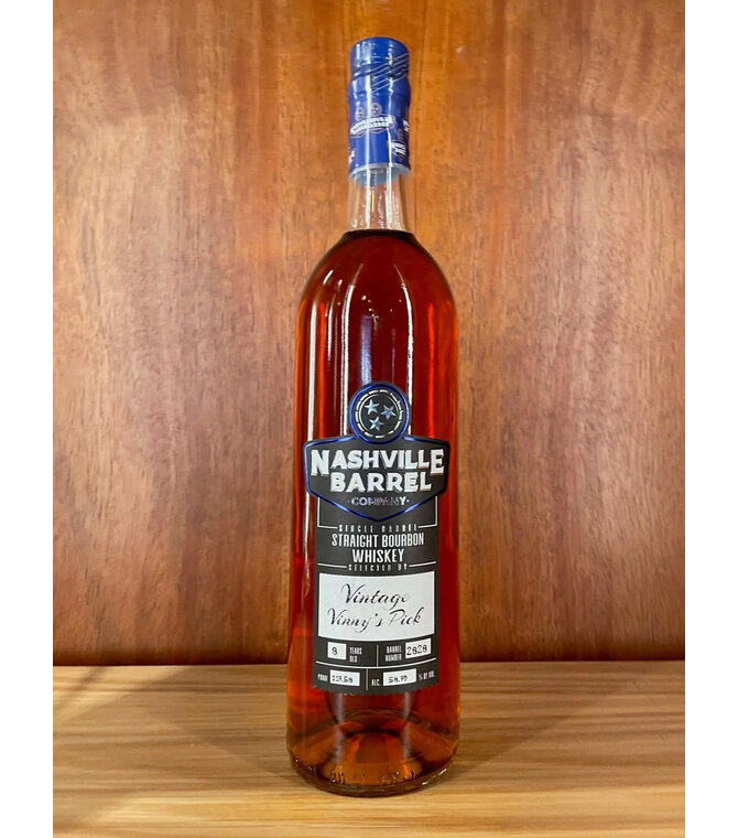 Nashville Barrel Co. Single Barrel Straight Whiskey 8 Year # 1462 750ml