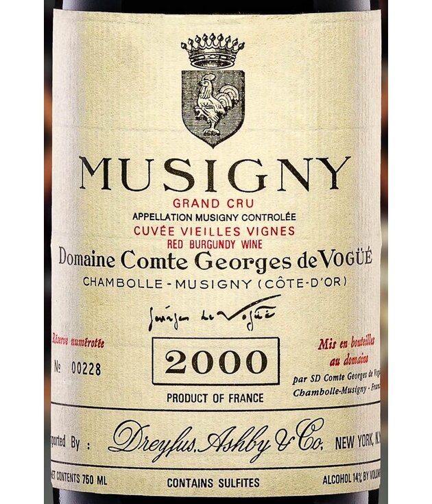 Comte Georges de Vogue Musigny 2000 750ml