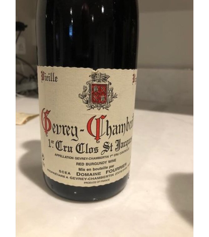 Domaine Fourrier Gevrey Chambertin Clos St Jacques 1996 750ml