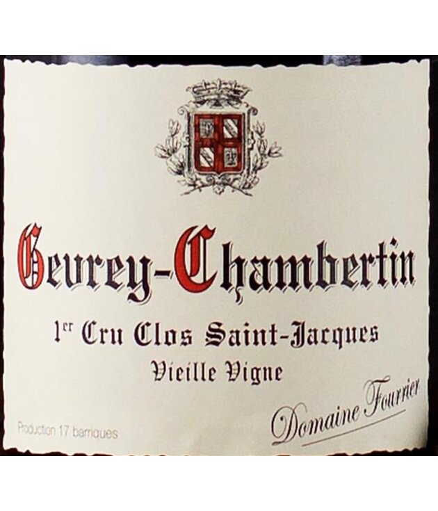 Domaine Fourrier Gevrey Chambertin Clos St Jacques 1999 750ml