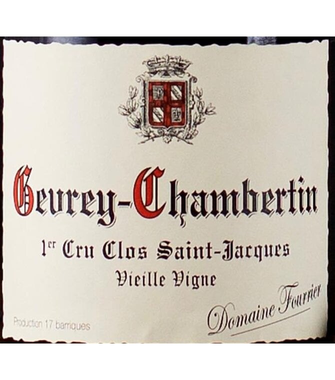 Domaine Fourrier Gevrey Chambertin Clos St Jacques 1999 750ml