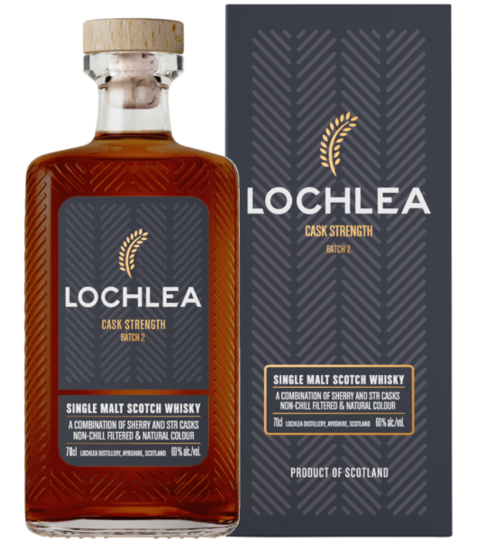 Lochlea Single Malt Whisky 'Single Cask'  Batch 2 700ml