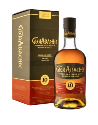 Glen Allachie Scotch 10 Yr Virgin Spanish Oak 750ml