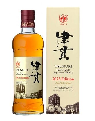 Mars Whisky 2023 Edition Tsunuki Non Chill Filtered Single Malt Japanese Whisky 700ml
