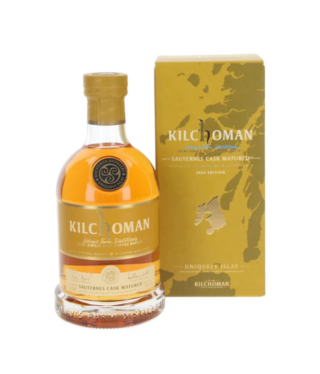 Kilchoman Single Malt Islay  Whisky 'Sauternes Cask Matured' 750ml
