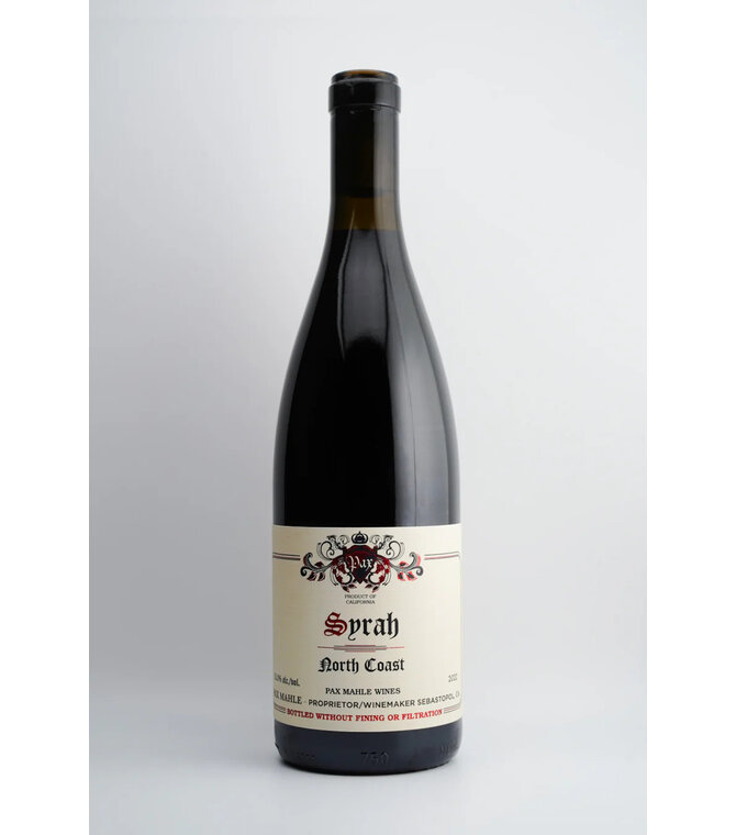 Pax Syrah North Coast 2022 750ml