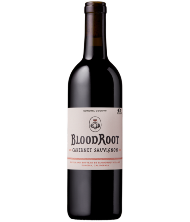 BloodRoot Cabernet Sauvignon Sonoma 2022 750ml