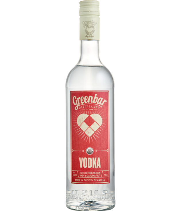 Greenbar Organic Vodka  750ml