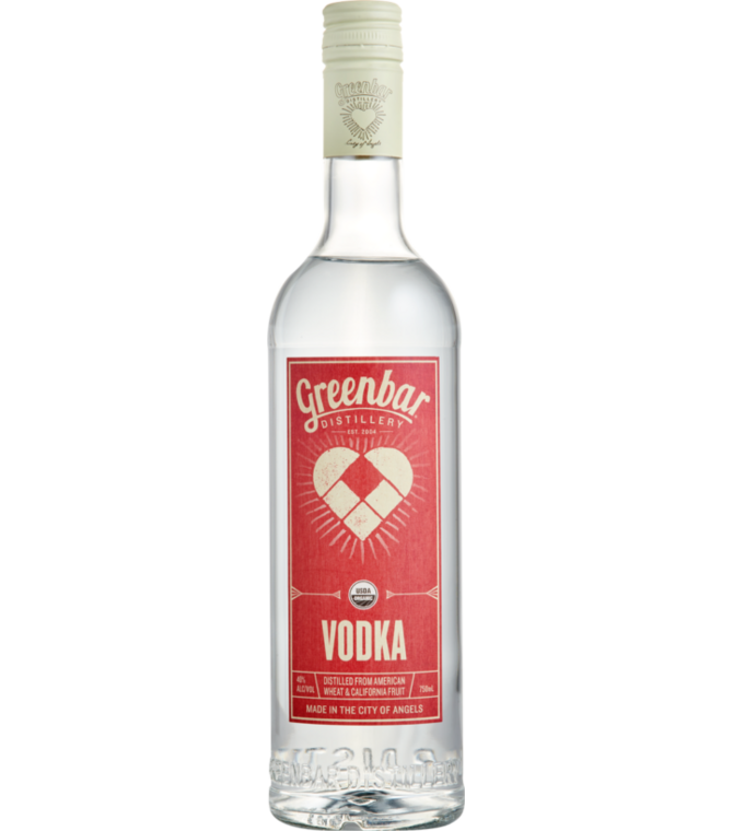 Greenbar Organic Vodka  750ml