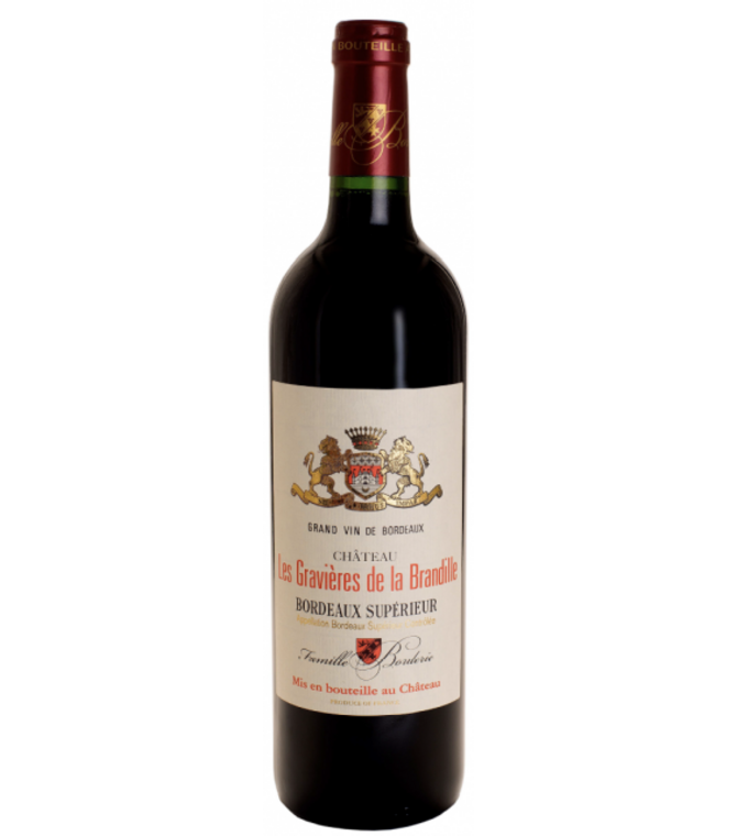 Chateau les Gravieres de la Brandille Bordeaux Superiore Rouge 2019 750ml