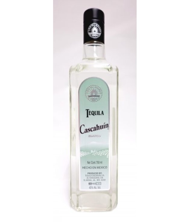 Cascahuin Tequila Blanco 750ml