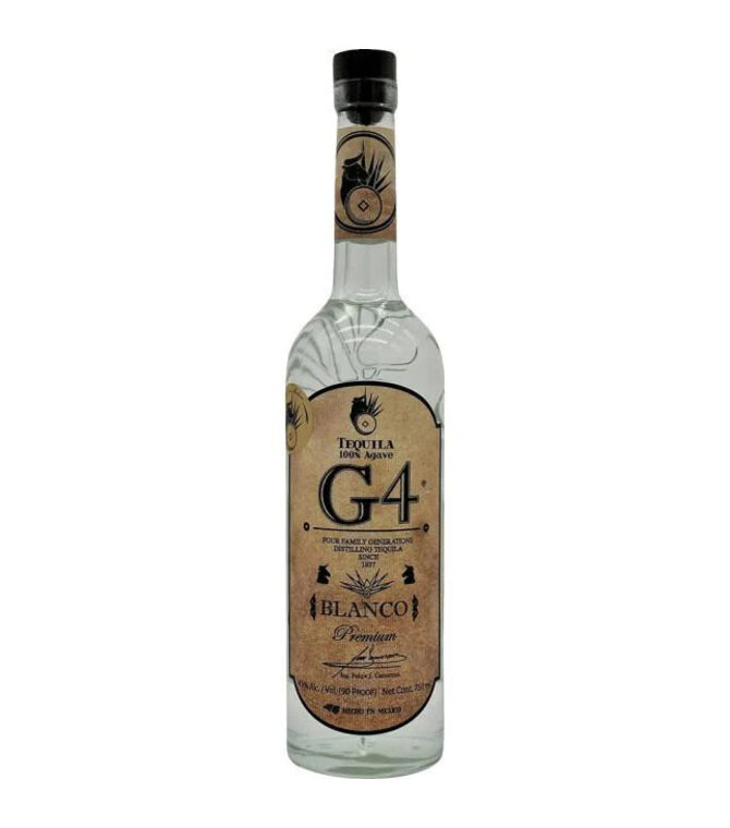 G4 Tequila Blanco Fermentada de Madera 750ml