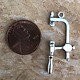 CM0006 = Jeweler's Saw Frame Charm Sterling Silver