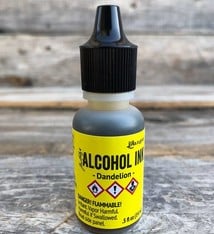 Tim Holtz Alcohol Ink PM4016 = Tim Holtz Adirondack Alcohol Ink DANDELION 0.5oz