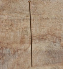 807F-06 = Head Pin 1.5'' x .020'' (24ga/.5mm) Gold Filled (Pkg of 10)