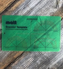 Du-Matt 21.02896 = Matt Wax Design Template for Bracelets