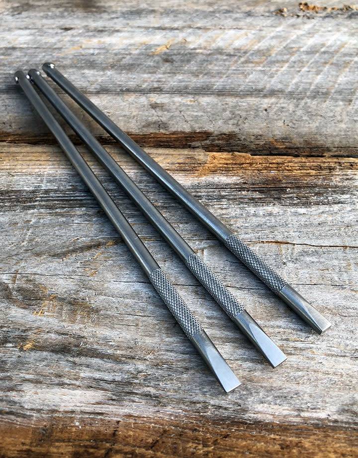 HA1104 = Rectangle Flat End Punch Set (3pc) for Whaley Hammer
