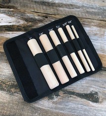 MD4001 = Wood Mandrels - Set of 6