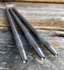 HA1102 = Round Flat End Punch Set (4pc) for Whaley Hammer by