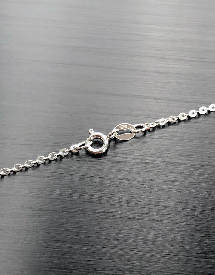 FCable03516 = Sterling Flat Cable Chain 1.4mm 16" by FDJtool FDJ Tool