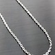 FCable035-16 = Sterling Flat Cable Chain 1.4mm - 16"