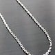 FCable035-18 = Sterling Flat Cable Chain 1.4mm - 18"