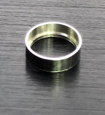 512S-6.0 = Bezel Setting for Cabochon 6.0mm Sterling Silver (2.0mm High) (Pkg of 3)