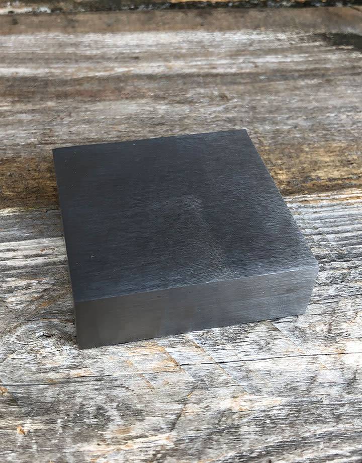 12.320 = Steel Bench Block Anvil 4 x 6 x 1/2 by FDJtool - FDJ Tool