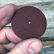 10.01100 = Aluminum Oxide Pinhole Sanding Disc Fine (120grit) 1-1/2"  (Pkg of 100)
