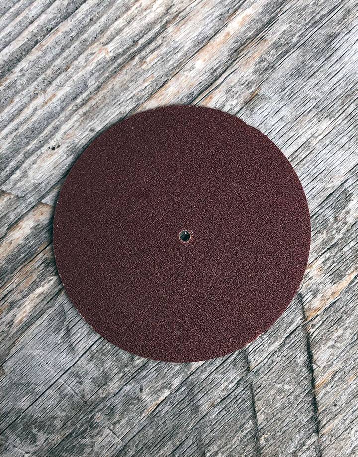 10.01100 = Aluminum Oxide Pinhole Sanding Disc Fine (120grit) 1-1/2"  (Pkg of 100)